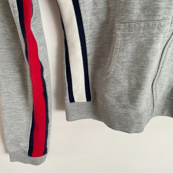 Vintage Y2K Tommy  girl heather grey full zip hoodie - Picture 3 of 6